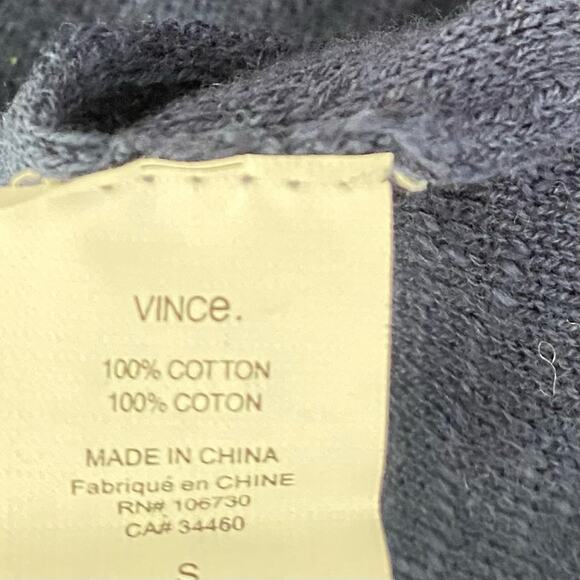 Vince Tank Maxi Dress Cotton Black Blue Color Block Dress size small - Picture 8 of 8